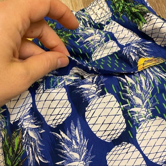 Island haze swim wear trunks Board Shorts bathing suit pineapple mens -XL - Picture 9 of 10